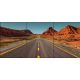 Route 66 stretching through red canyons – kitchen tile 